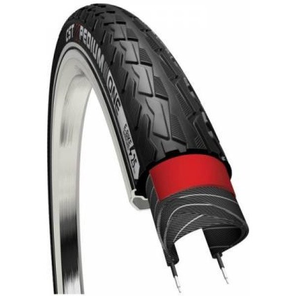 Cst Tyre Xpedium One 28x1.40 Rigid Black Reflective (37-622)