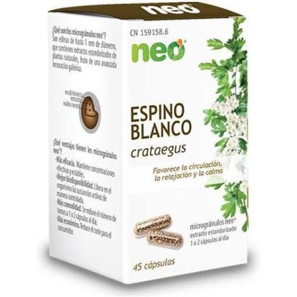Neo - Trockenextrakt aus Weißdornblättern und -blüten 200 mg - 45 Kapseln