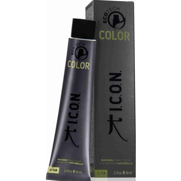 Icône. Ecotech Color Couleur Naturelle 5.4 Brun Cuivre Clair 60 Ml Unisexe