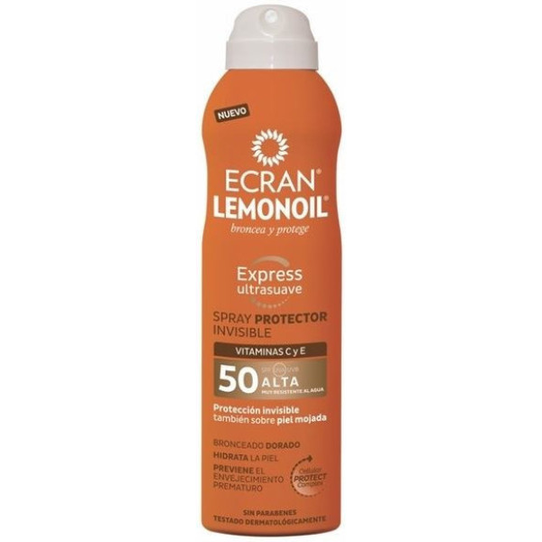 Ecran Sun Lemonoil Spray Protector Invisible Spf50 250 Ml Unisex
