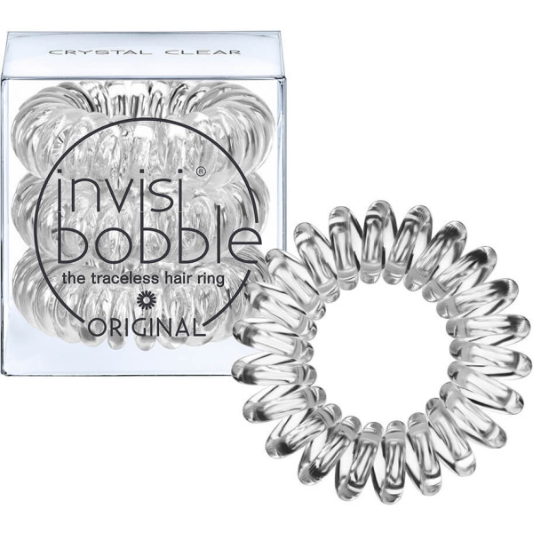 Invisibobble Crystal Clear 3 Uds Unisex