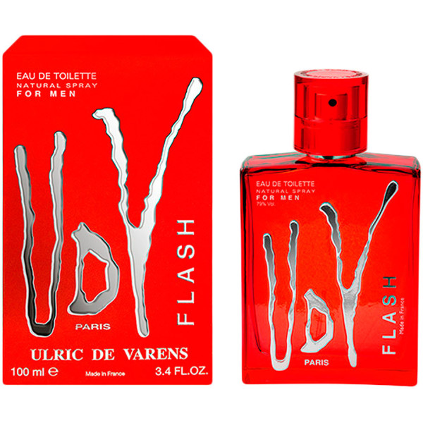 Urlic De Varens Udv Flash For Men Eau de Toilette Vaporisateur 100 Ml Unisexe