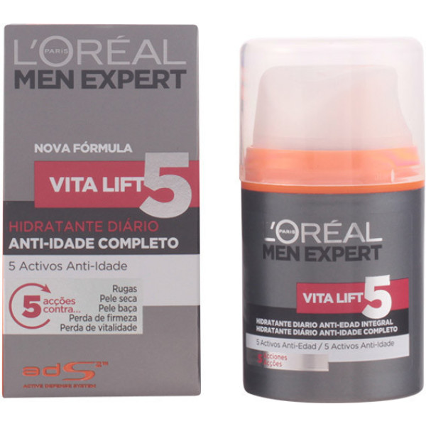 L\'oréal Men Expert Vita-lift 5 Soin Anti-âge 50 Ml Homme