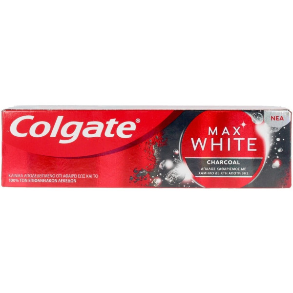 Dentifricio Colgate Max White Carbon 75 ml unisex
