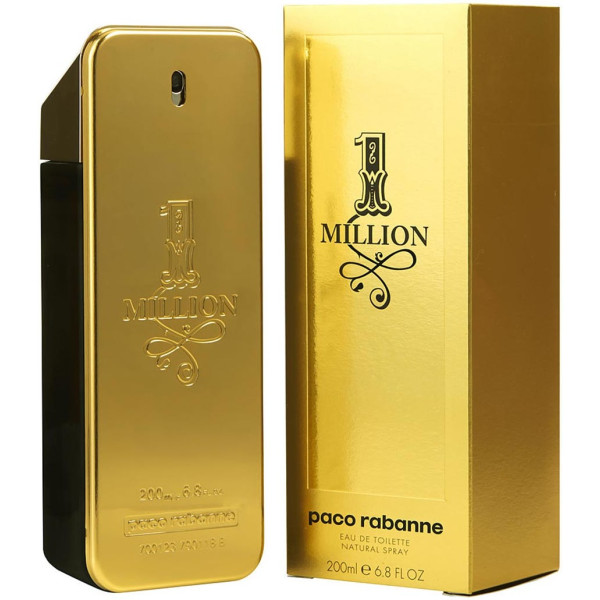 Paco Rabanne 1 Million Parfum Vaporisateur 200 Ml Homme