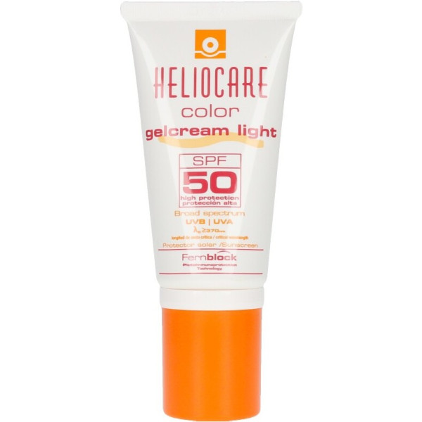 Heliocare Color Gelcream Spf50 Light 50 Ml Unisexe