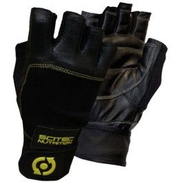 Scitec Guantes Leather Yelow Style Scitec Guantes Leather Yelow Style